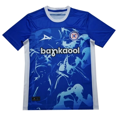 Camiseta Cruz Azul Portero 24-25 Azul Tailandia