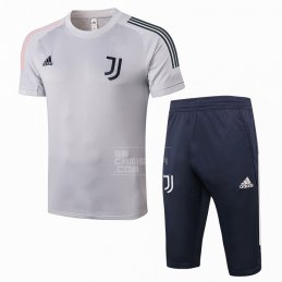 Chandal del Juventus Manga Corta 2020-21 Gris