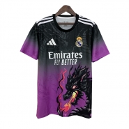 Camiseta Real Madrid Dragon 25-26 Purpura Camiseta Real Madrid Dragon 25-26 Purpura