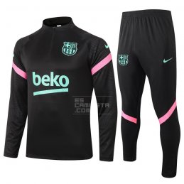 Chandal de Sudadera del Barcelona 20-21 Negro